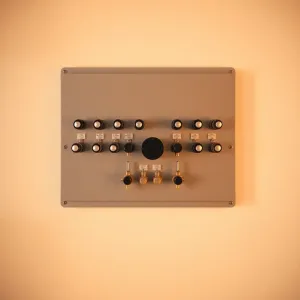 Rozdzielacz do ogrzewania podłogowego 12 obwodów