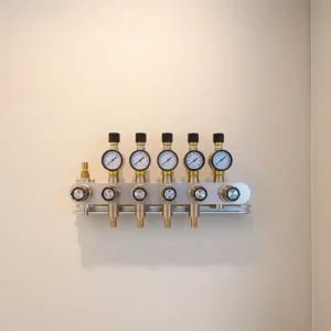 Rozdzielacz do podłogówki 18 sekcji