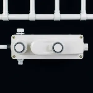 Rozdzielacz do podłogówki 2 sekcji z pompą