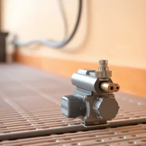 Rozdzielacz do podłogówki 3 sekcji z pompą