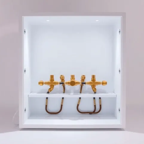 Rozdzielacz do podłogówki 4 sekcje z szafką