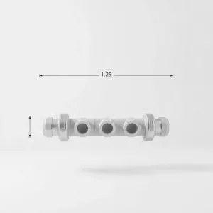 Rozdzielacz do podłogówki 5 sekcji wymiary