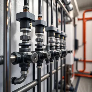 Rozdzielacz do podłogówki ze STEROWANIEM