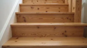 Schody z deski podłogowej