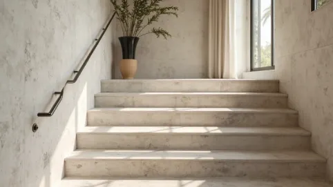 Schody z płytek gresowych