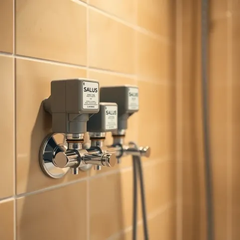 Siłowniki do podłogówki SALUS