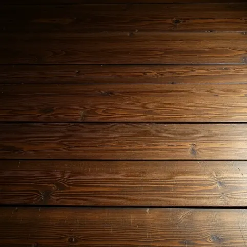 Skrzypiącą podłoga drewniana na legarach