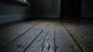 skrzypiące deski podłogowe