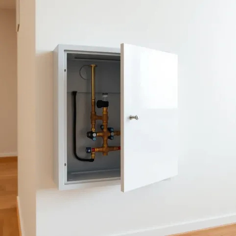 Szafka do podłogówki natynkowa