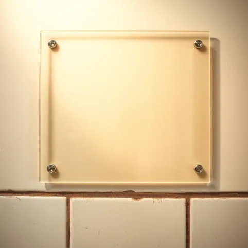 Szkło na stare płytki w kuchni