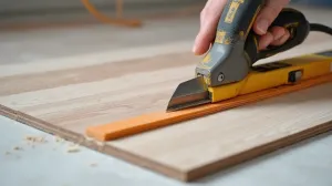 Układanie paneli winylowych na klej