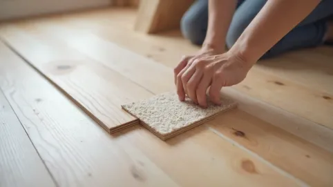 układanie paneli winylowych z zintegrowanym podkładem