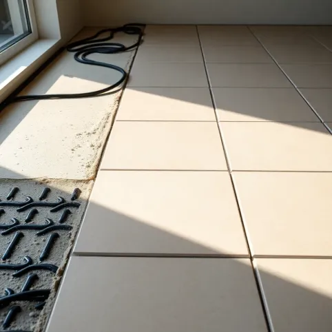 Układanie płytek a ogrzewanie podłogowe