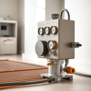 Urządzenie do odpowietrzania podłogówki