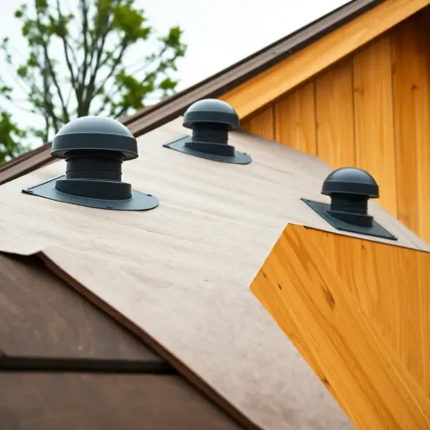 Wentylacja dachu deskowanego z papą