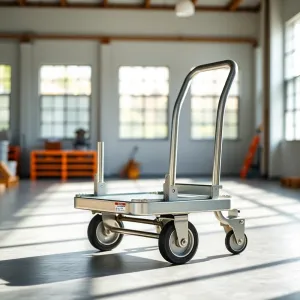 Wózek do wylewek samopoziomujących