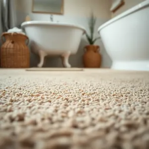 Wykładzina do łazienki na podłogę