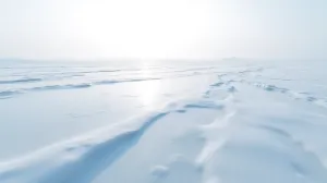 Wylewka Anhydrytowa Zimą