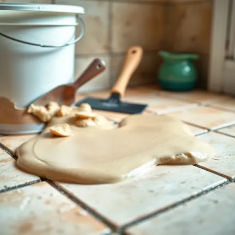 Wylewka samopoziomująca na stare płytki