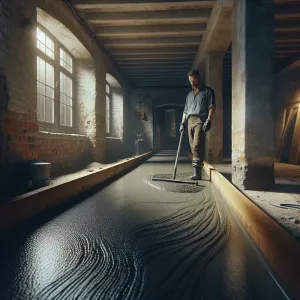 wylewka w wilgotnej piwnicy