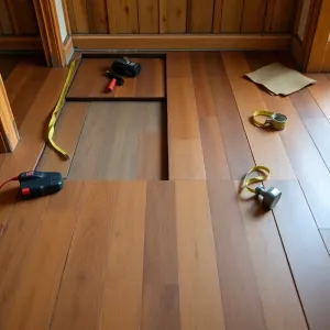 Wymiana podłogi drewnianej w starym domu cena
