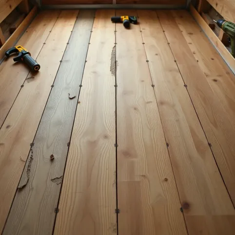 Wymiana podłogi w naczepie koszt