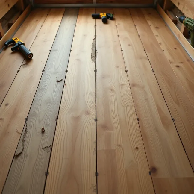 Wymiana podłogi w naczepie koszt