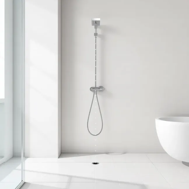 Wysokość baterii prysznicowej od posadzki