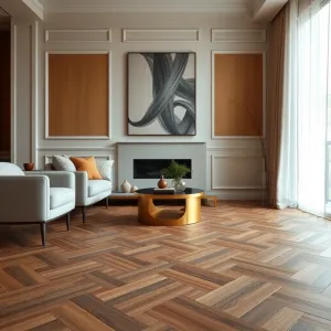 Wzory podłogi w salonie