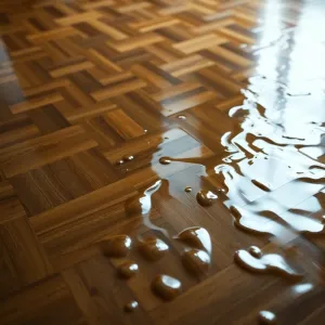 Zalany parkiet co zrobić
