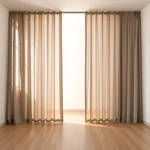 Zasłony panelowe zamiast drzwi