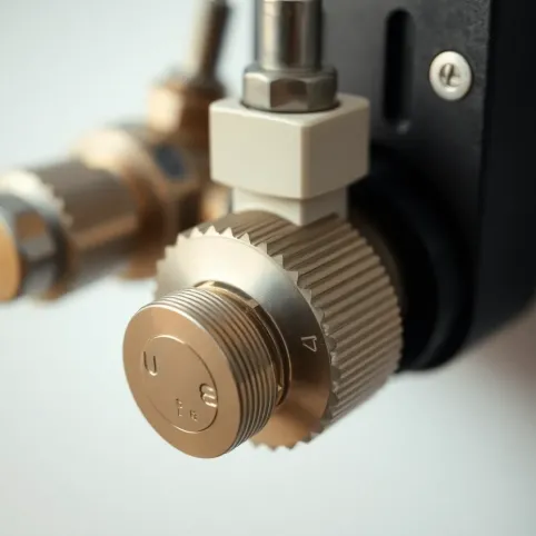 Zawór mieszający z siłownikiem do podłogówki