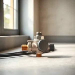 Zawór termostatyczny do podłogówki z kapilarą