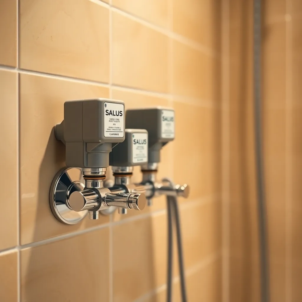 Siłowniki do podłogówki SALUS