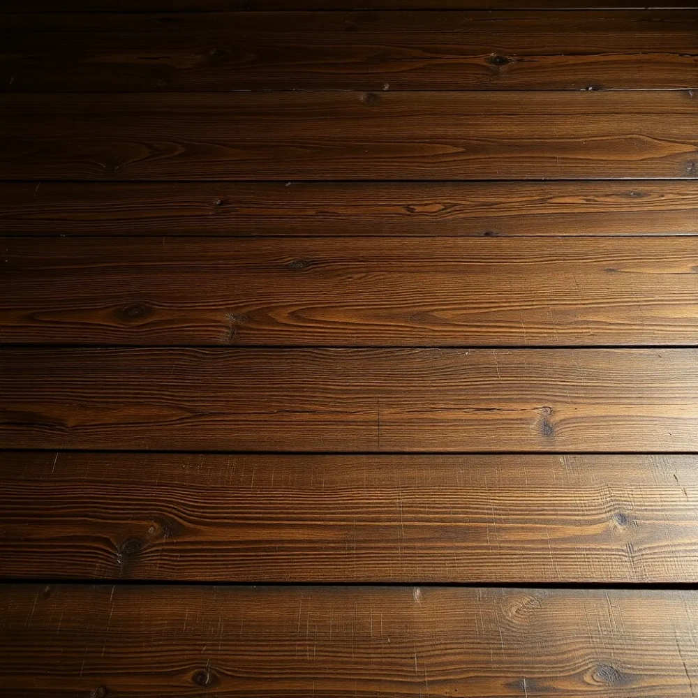 Skrzypiącą podłoga drewniana na legarach