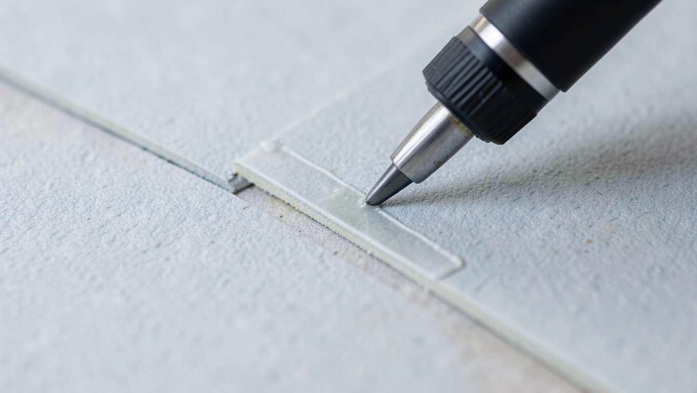 Spawanie linoleum na zimno