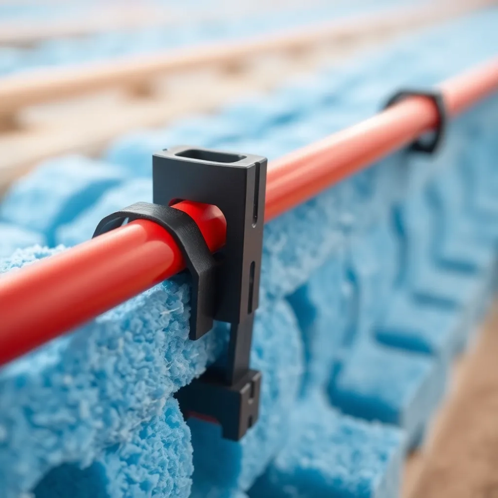 Spinki do ogrzewania podłogowego DŁUGIE