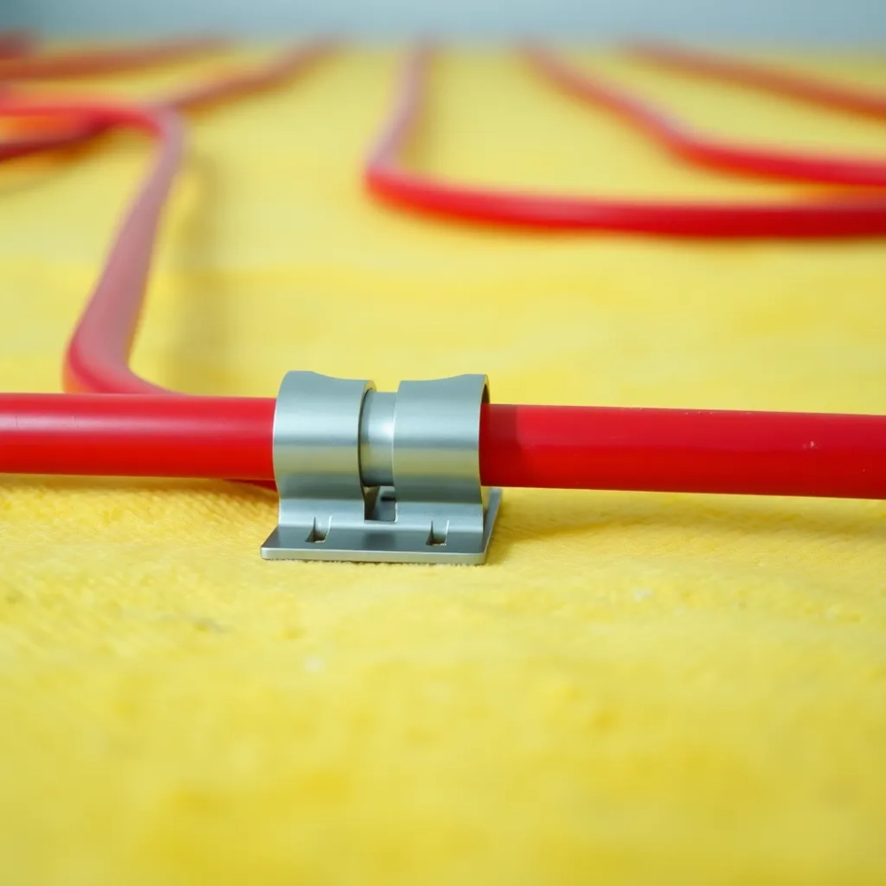 Spinki do ogrzewania podłogowego