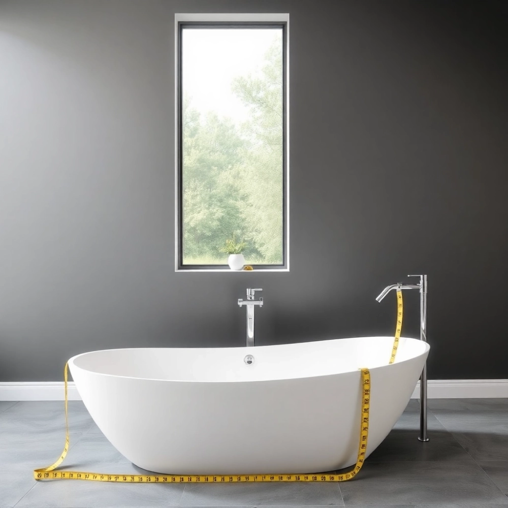 Standardowa wysokość wanny od podłogi