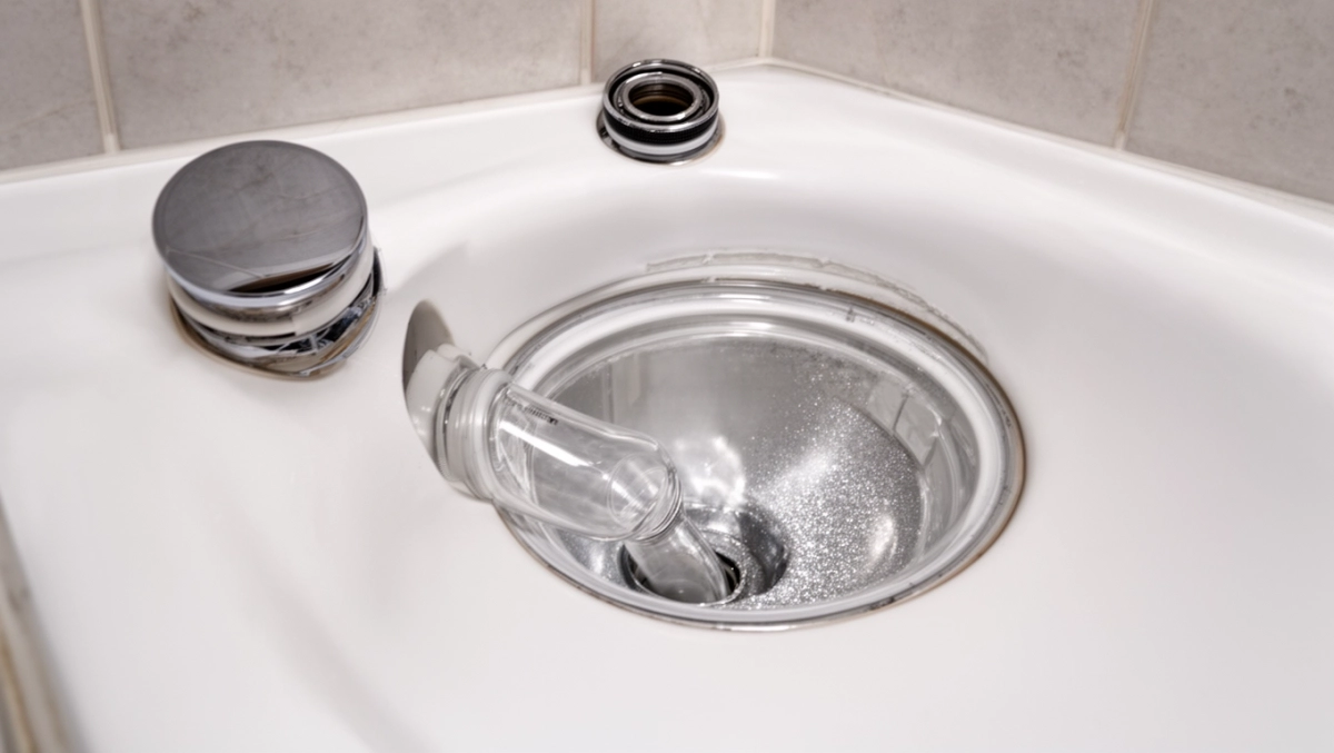 Syfon wannowy czyszczony od góry Geberit