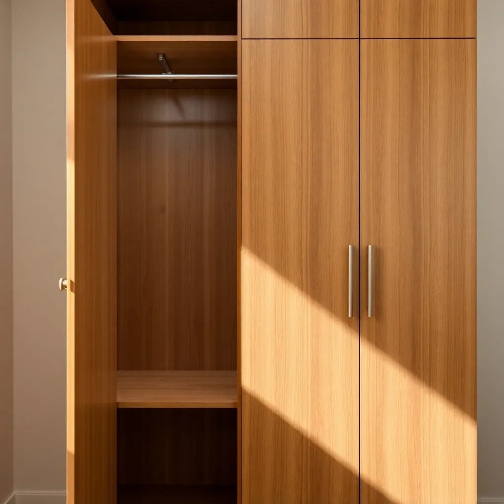 Szafa z miejscem na deskę do prasowania