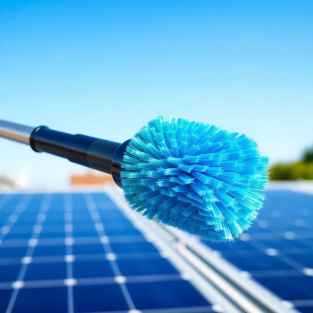 Szczotka do mycia paneli fotowoltaicznych 6m