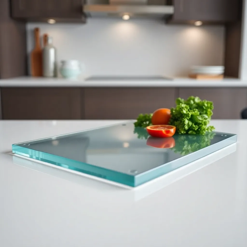 Szklana deska na blat kuchenny