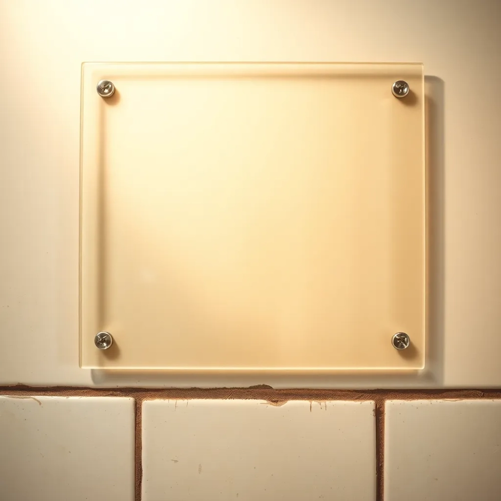 Szkło na stare płytki w kuchni