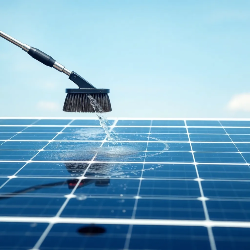 Szkolenia z mycia paneli fotowoltaicznych