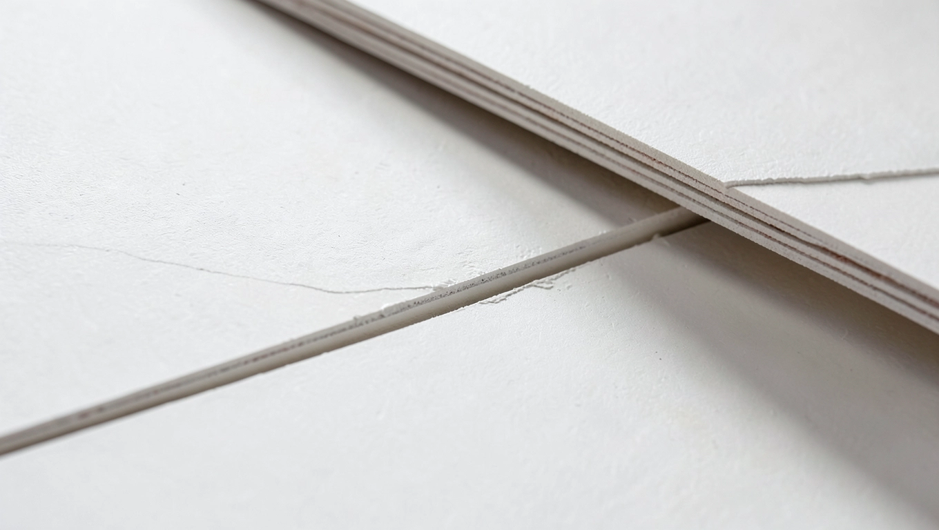 Technika klejenia płytek gipsowych od dołu