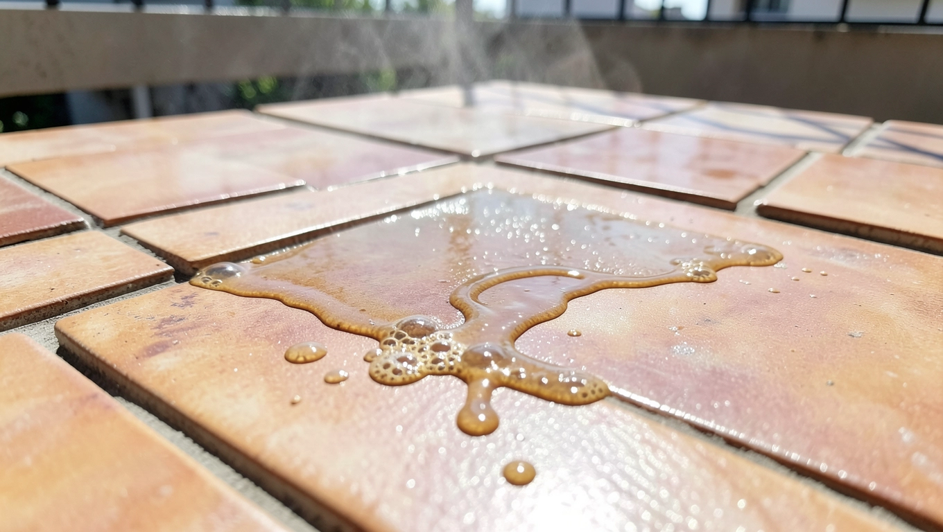 Temperatura płytek podczas klejenia na balkonie