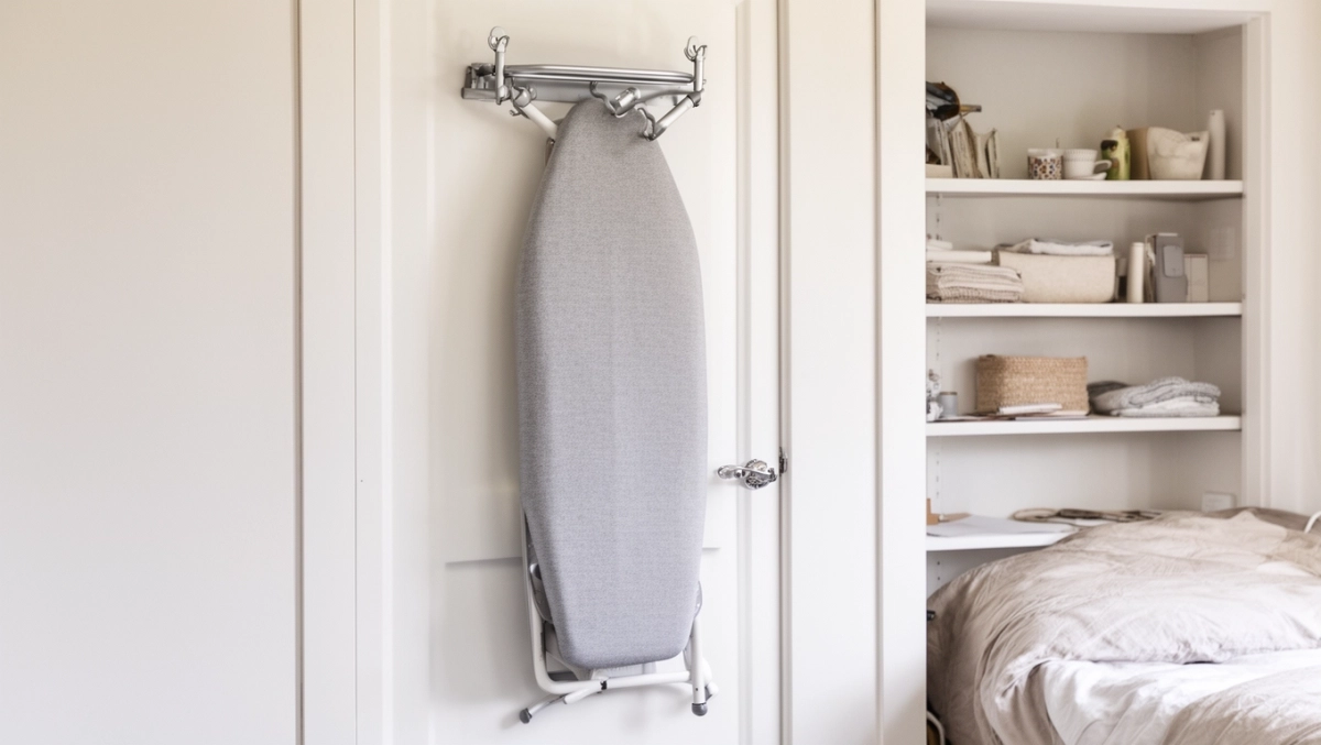 Uchwyt na deskę do prasowania na drzwi