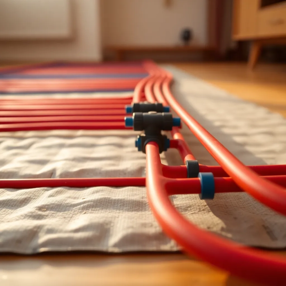 Układanie ogrzewania podłogowego cena