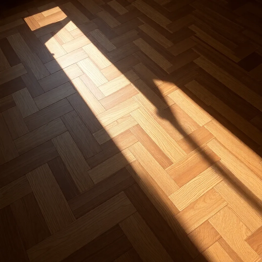 Układanie parkietu w jodełkę